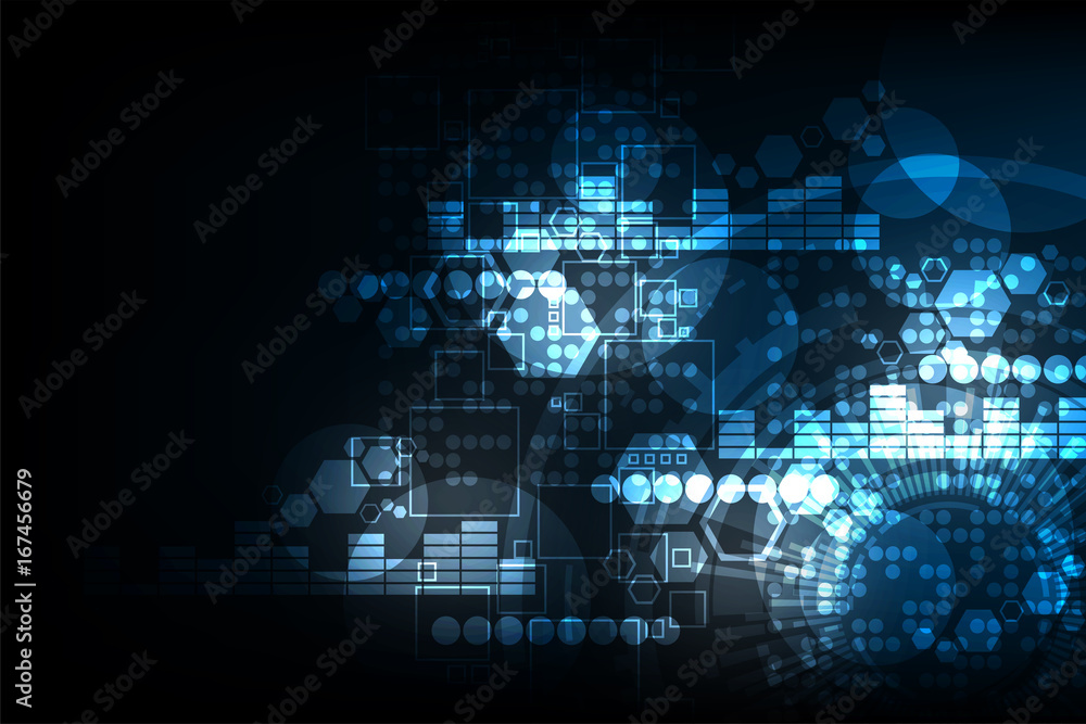 Vector abstract background technology concept. Vector abstract background technology concept.