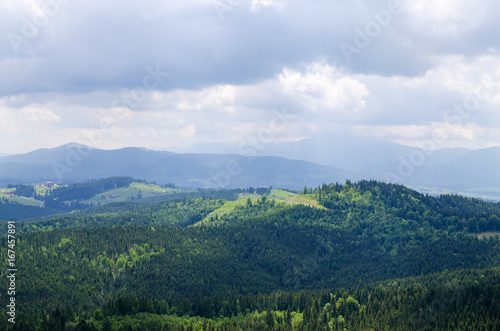 Carpathian mountains in summer © ketrin08