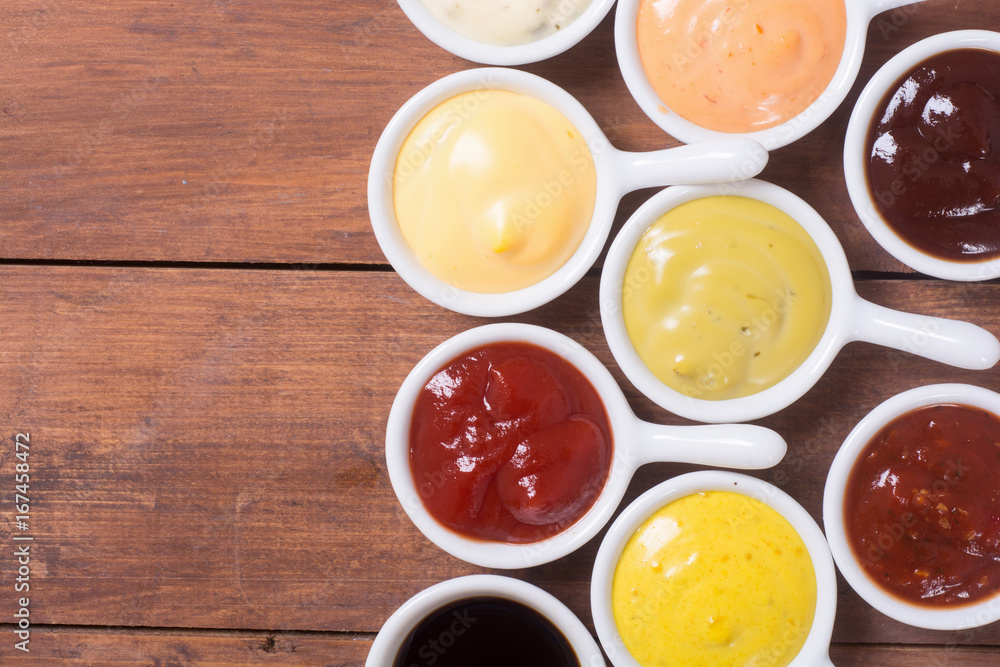 Set of sauces Set of sauces