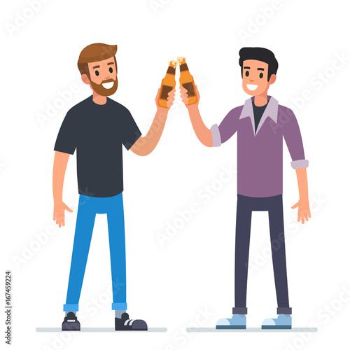 friends with beer