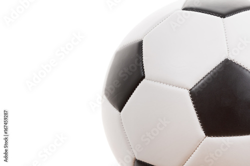 soccer ball isolated white
