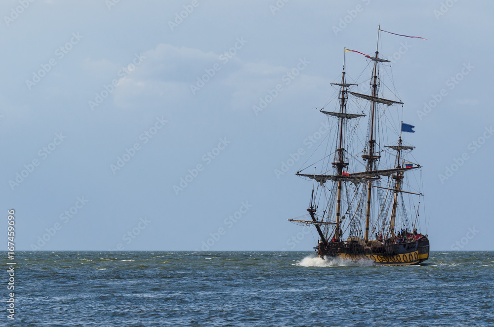 SAILING VESSEL - Replica of an old sailing ship SAILING VESSEL - Replica of an old sailing ship