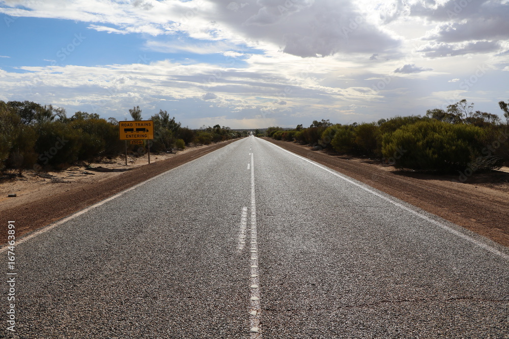 On the road in Western Australia On the road in Western Australia