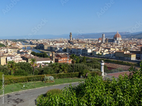 Florence - panoramic view from Michelangelo Square