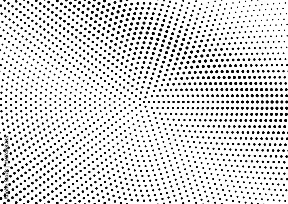Abstract halftone dotted grunge pattern texture. Vector modern grunge background for posters, sites, business cards, postcards, interior design.