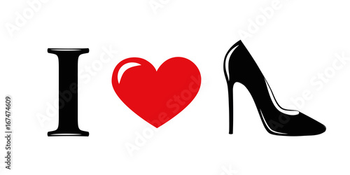 i love black shoes