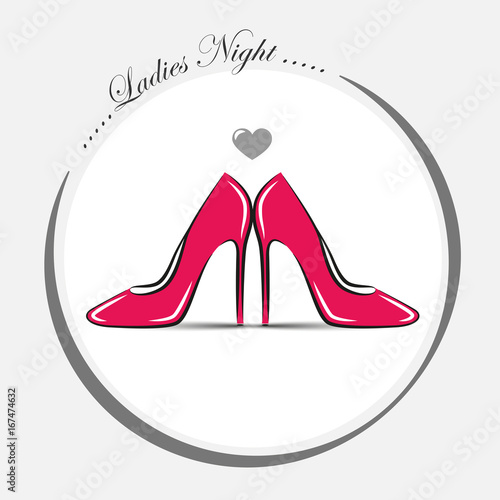 Ladies Night pinke pumps