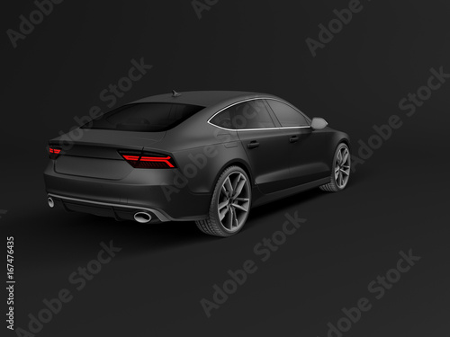 Car isolated on black background © CenturionStudio.it