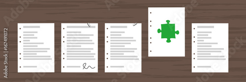 Hervorgehoben - Puzzlestück