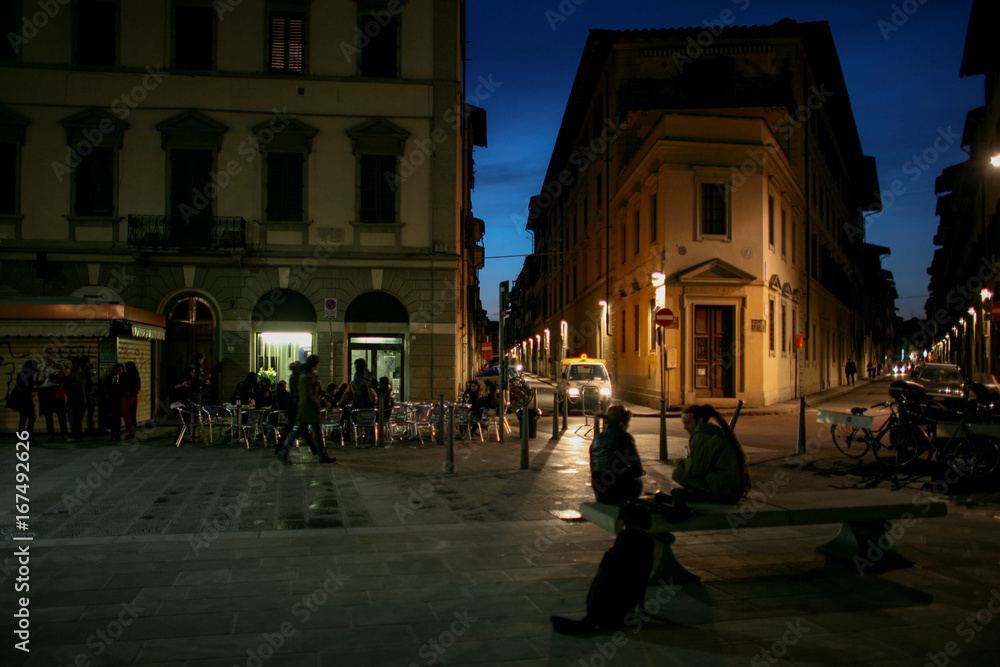Obraz premium Florence at Night