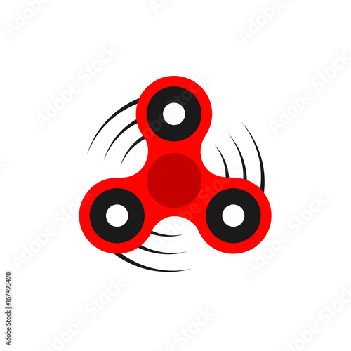 Fidget Spinner - 3 pronged hand toy spun by the center