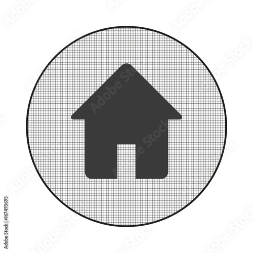 Gitter-Icon Haus