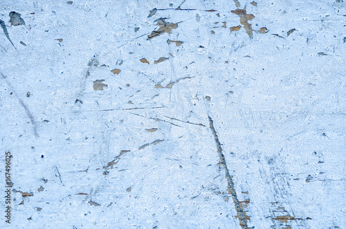 old wooden wall with cracked paint background texture