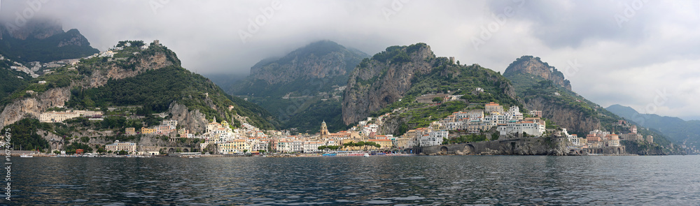 Amalfi Coast Panorama Italy