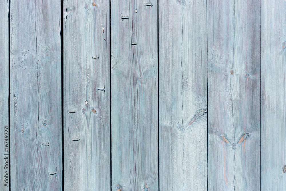 Fototapeta premium Old painted wood wall - texture or background