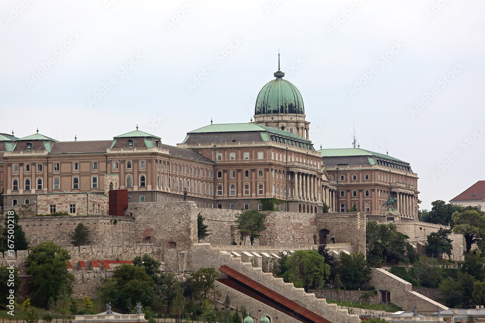 Hungary Buda Castle Building Landmark
