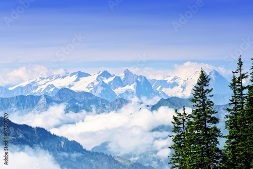 Mount Stanserhorn in Switzerland