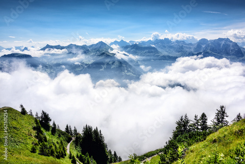 Swiss Alps in Switzerland