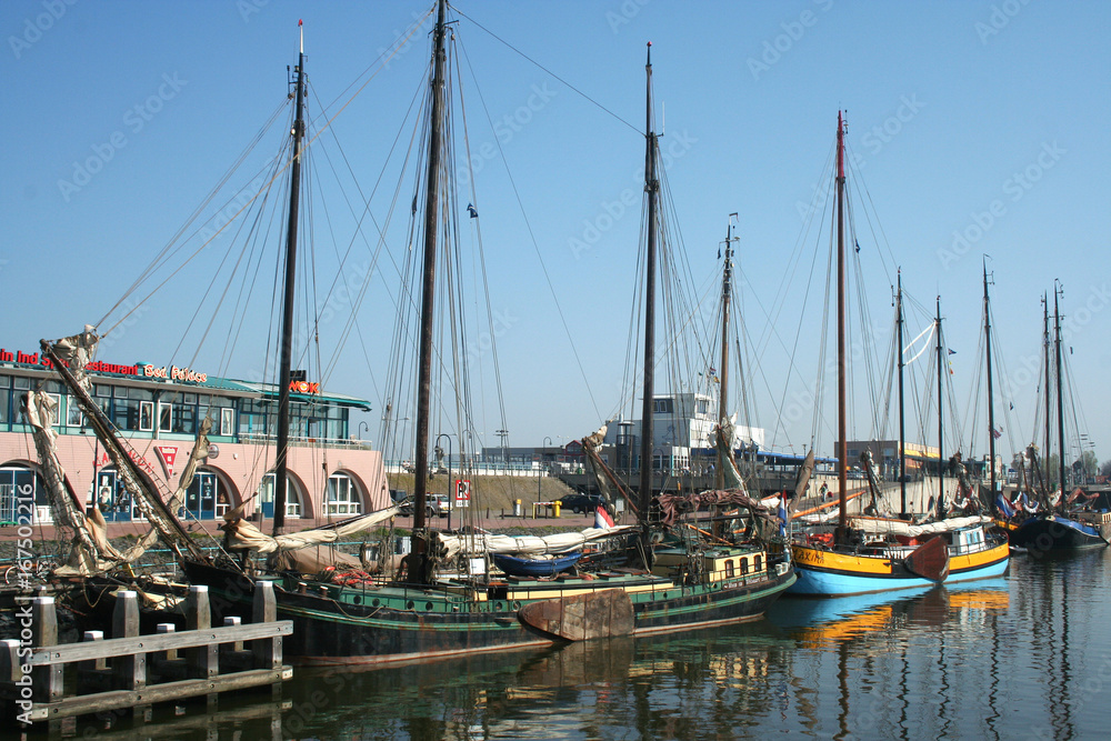 Fototapeta premium The city of Harlingen