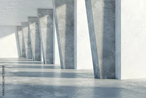 Obraz Betonowe wnętrze