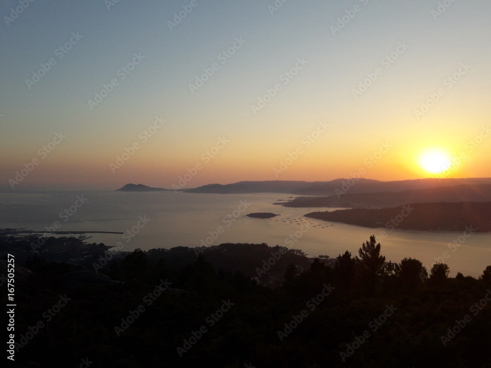 Fototapeta premium atardecer