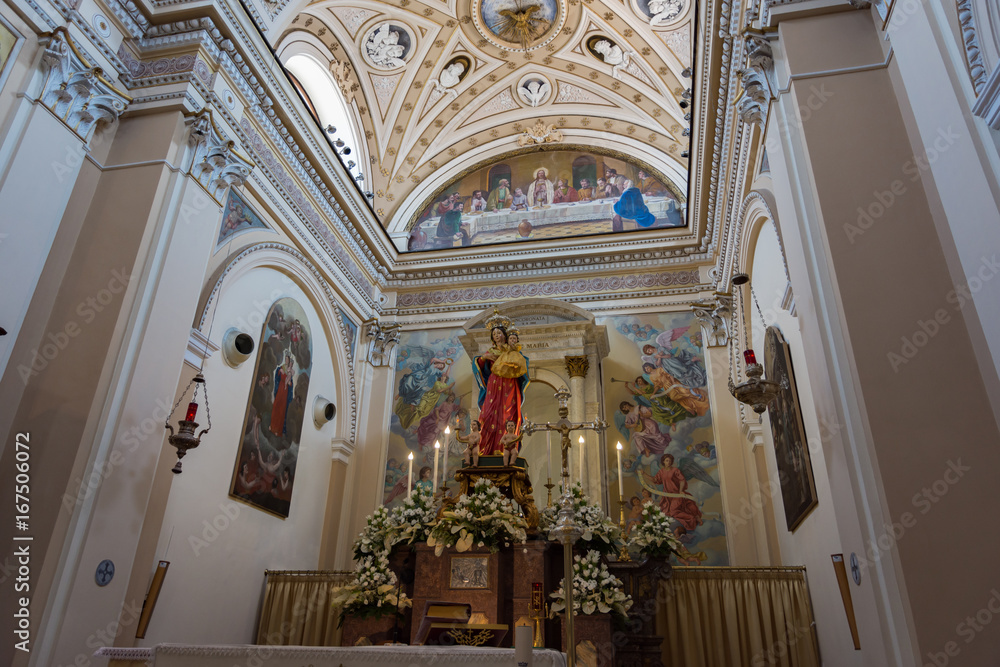 Pietrelcina BN, Chiesa di Santa Maria degli Angeli Stock Photo Adobe