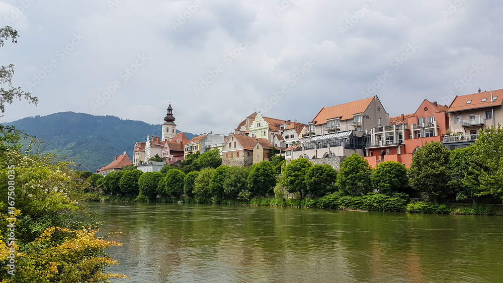 Fototapeta premium Idyllic village in Styria
