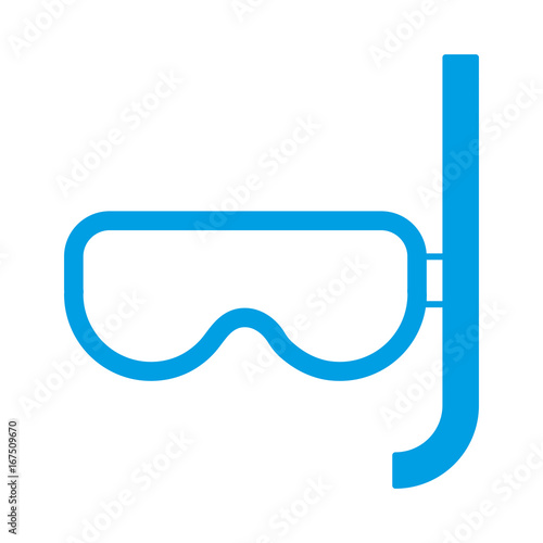 snorkel mask icon