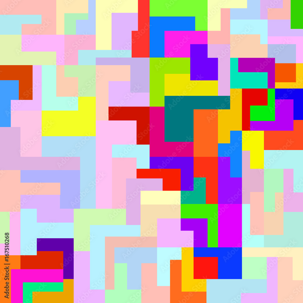 Abstract colorful background with geometric shapes. Bright mosaic. Vector Abstract colorful background with geometric shapes. Bright mosaic. Vector