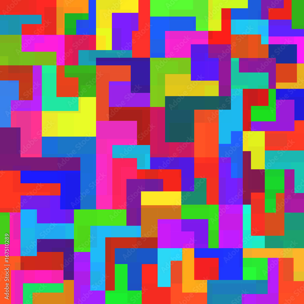 Abstract colorful background with geometric shapes. Bright mosaic. Vector Abstract colorful background with geometric shapes. Bright mosaic. Vector