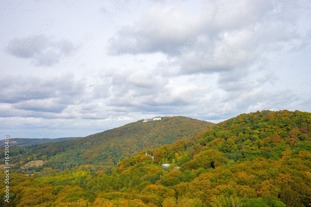 Beautiful mountain view in Autumn