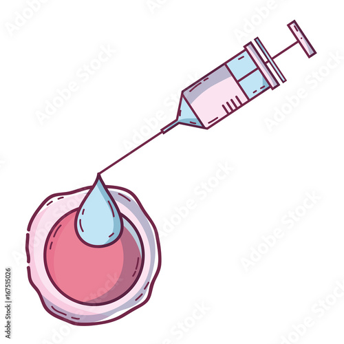 syringe artificial insemination and biology fertilization