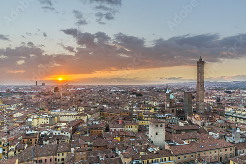 Sunrise in Bologna, Italy © Iurii