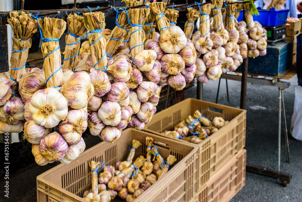 Onions at the market