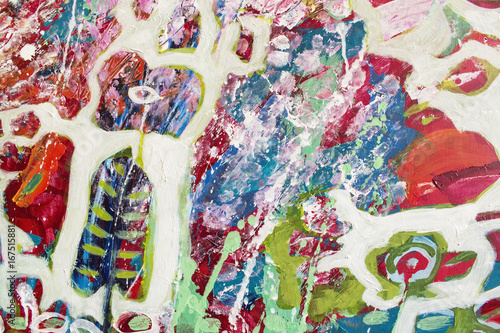 Wallpaper Mural Detail of the Painting as a Background Torontodigital.ca