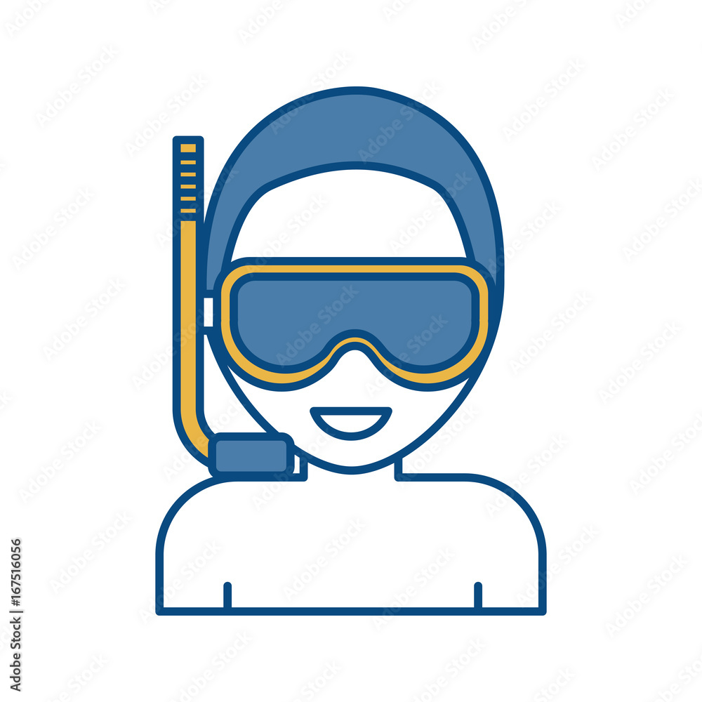 Snorkel mask design Snorkel mask design
