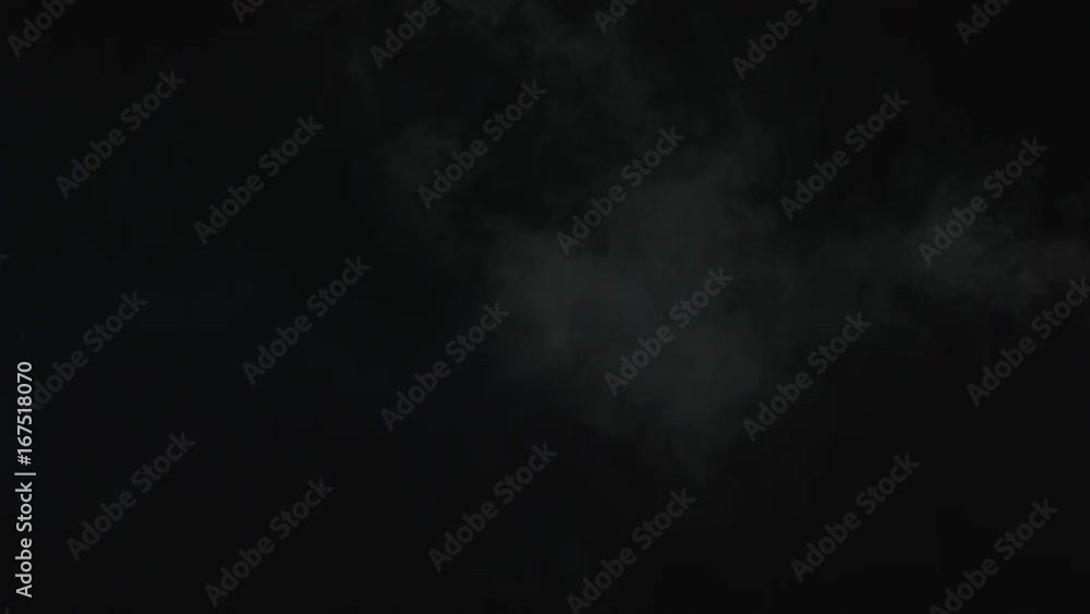 Smoke on black background Smoke on black background