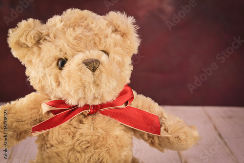 Vászonkép Toy teddy bear
