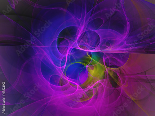 Abstract fractal background