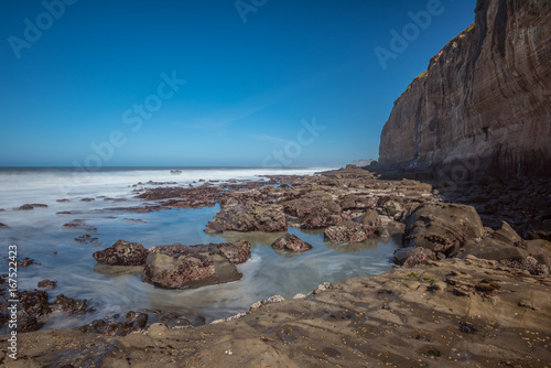 A Long Exposure of the tidepools at Mavericks.