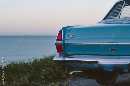 vintage classic holden trump wedding car gay marriage photo
