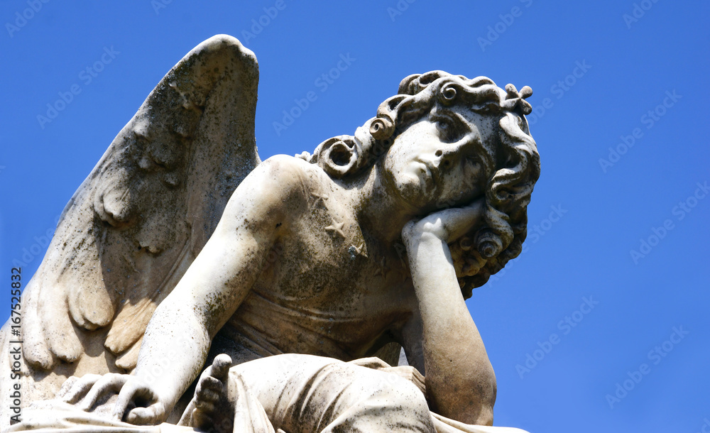 Pensive angel