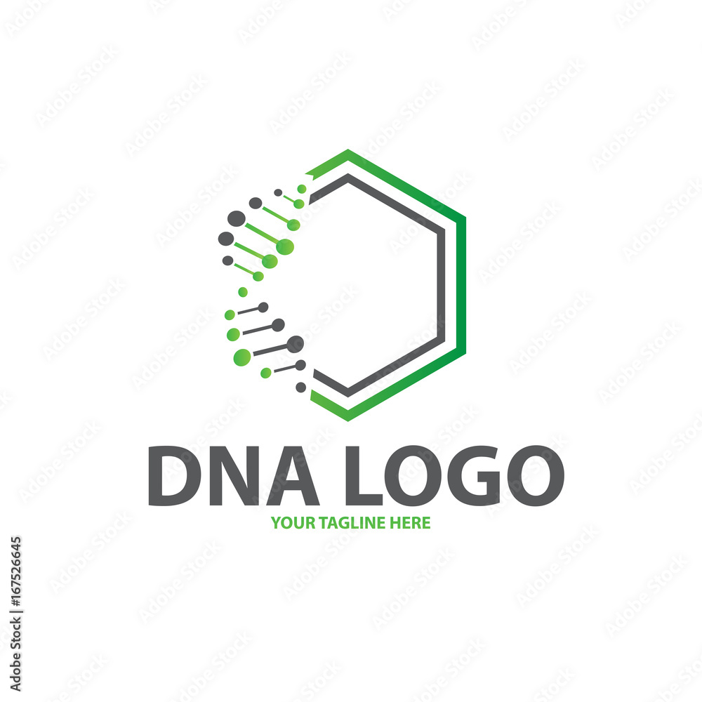 Fototapeta premium dna logo