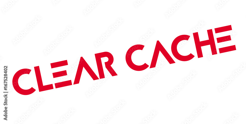 Clear Cache rubber stamp. Grunge design with dust scratches. Effects can be easily removed for a clean, crisp look. Color is easily changed. Clear Cache rubber stamp. Grunge design with dust scratches. Effects can be easily removed for a clean, crisp look. Color is easily changed.