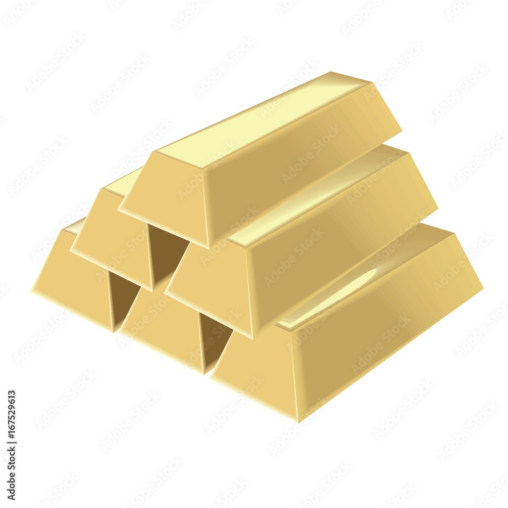 six gold bar