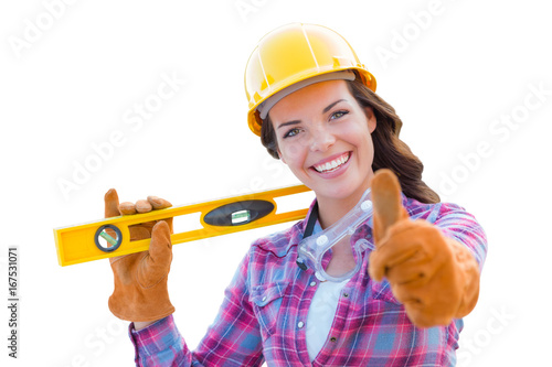 Female Construction Worker ...