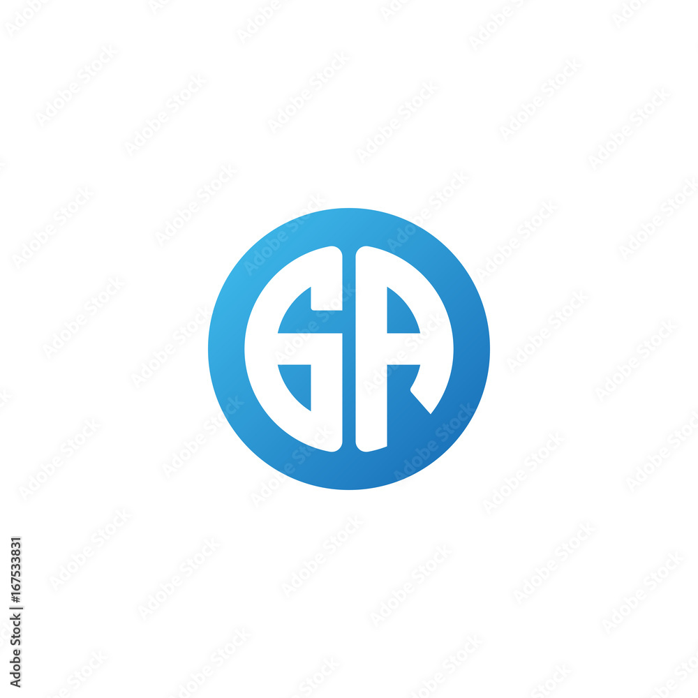 Initial letter GA, rounded letter circle logo, modern gradient blue color
Initial letter GA, rounded letter circle logo, modern gradient blue color
