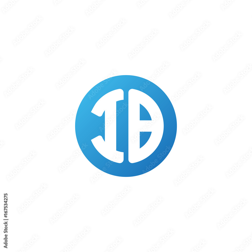 Initial letter IB, rounded letter circle logo, modern gradient blue color
Initial letter IB, rounded letter circle logo, modern gradient blue color