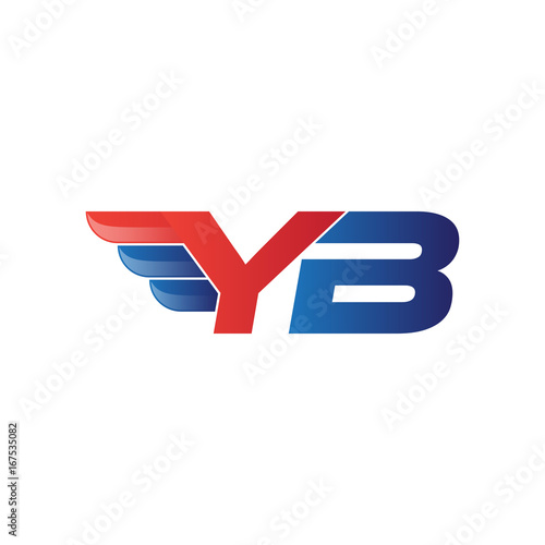 Free Download fast initial letter logo vector wing - GFXLoad