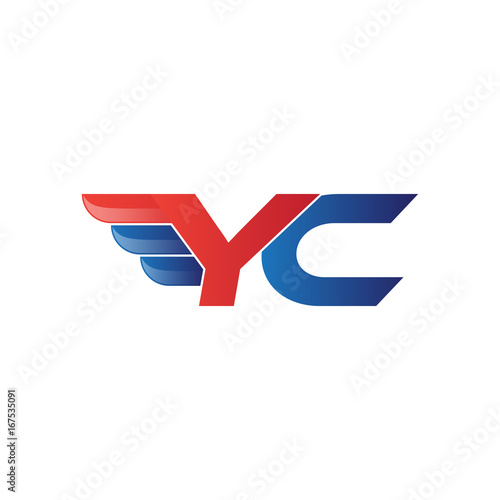 Free Download fast initial letter logo vector wing - GFXLoad